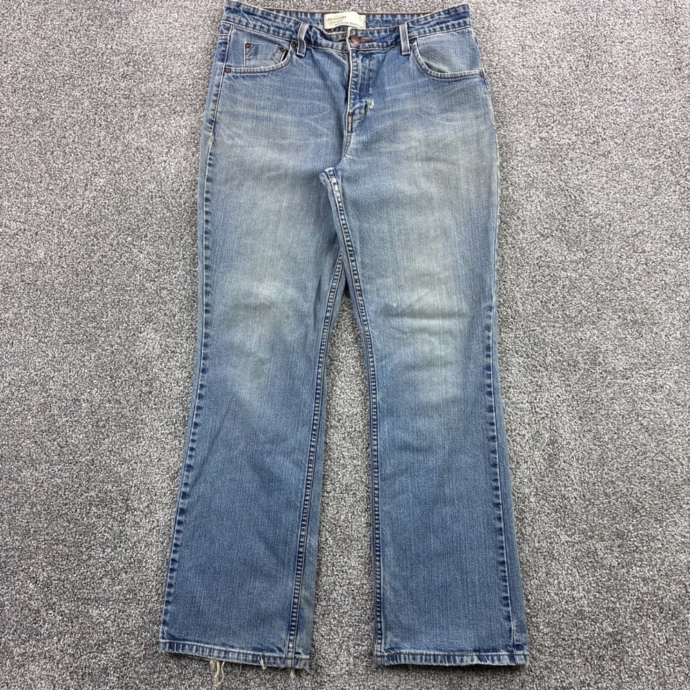 Vintage Y2K‎ Levi's Jeans Women's 12 Mid Rise Bootcut Jeans Blue Denim Flare